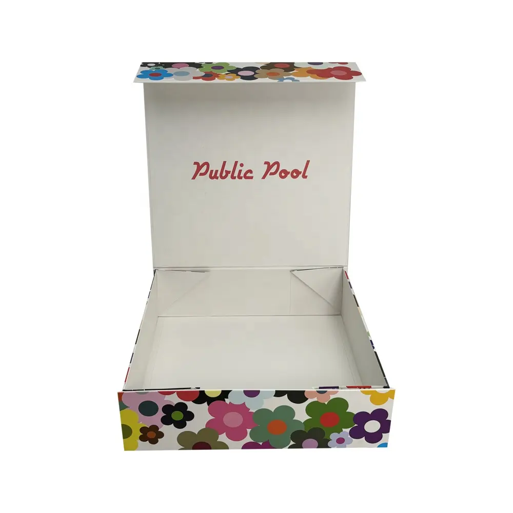कस्टम रीसाइक्लेबल लक्ज़री फोल्डिंग गिफ्ट बॉक्स जूता गिफ्ट बॉक्स मैग्नेटिक पेपर बॉक्स पैकेजिंग मैग्नेटिक फ्लैप क्लोजर के साथ