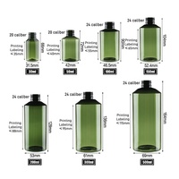 Flacon pulvérisateur à fine brume de 100 ml en plastique PET, récipient cosmétique rechargeable pour soins de la peau, atomiseur de voyage portable, logo personnalisé