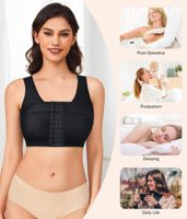 Prix d'usine Plus Size Shapewear Corset correctif Double Compression Posture Corrector Soutien-gorge sans fil Shapers pour femmes