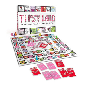 Juego de mesa Tipsy Land Party, juego de beber para adultos mayores de 14 años - Product Image 1