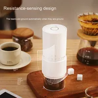 1000mah Rechargeable Portable Électrique Moulin À Café Design Moderne Usage Domestique Moulin À Haricots Noyau De Broyage En Céramique De Haute Précision