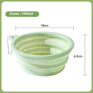 Bol <span class=keywords><strong>pour</strong></span> animaux de compagnie Spot Macaron, écologique, portable, pliable, <span class=keywords><strong>pour</strong></span> l'eau et la <span class=keywords><strong>nourriture</strong></span> en extérieur, <span class=keywords><strong>pour</strong></span> chiens et chats - Product Image 2