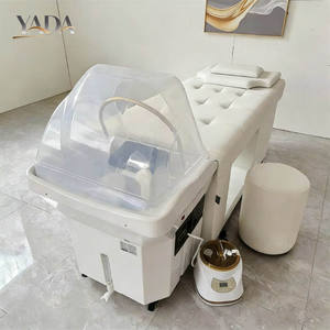 Sillón de Lavado <span class=keywords><strong>para</strong></span> Salón de Belleza, Lavacabezas con Pedestal Cilíndrico, Precio en India, Cama de Lavado, Lavabo y <span class=keywords><strong>Silla</strong></span> <span class=keywords><strong>para</strong></span> Champú - Product Image 3