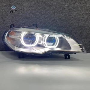 Faro Delantero YLD para <span class=keywords><strong>X5</strong></span> E70 2007-2013, Actualización LED Estilo Láser, Luz Diurna de Repuesto, Luz Alta y Baja - Product Image 1