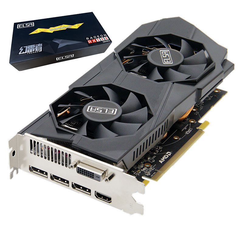 ELSA RX580 8GB Graphics Card - Superior Performance