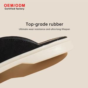 <span class=keywords><strong>Mocasines</strong></span> Retro Antideslizantes Personalizados <span class=keywords><strong>para</strong></span> Hombre y Mujer, Cómodos, de Piel de Oveja y Ante Vacuno, Forrados, Sin Cordones, Tipo Pantuflas - Product Image 4