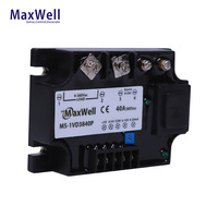 Potentiomètre miniature 40A 4-20mA0-10V Module régulateur de tension monophasé 380VAC Contrôleur de puissance SCR Systèmes de gradation LED