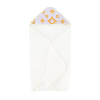 Serviette de bain à capuche confortable et mignonne en forme de dessin animé pour les nouveau-nés, les tout-petits, séchage rapide, les filles, réutilisable pour bébés