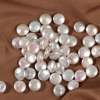 Grand stock en gros de perles baroques naturelles d'eau douce, boutons de 11-12 mm, perles nues, accessoires de bijoux DIY, modèle 010