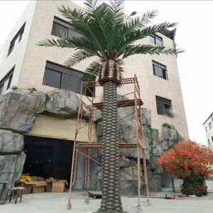 Palmera Artificial Resistente a los Rayos UV, Palmera Falsa Impermeable Tipo Fénix para Decoración de Exteriores, Plazas y Resorts - Product Image 4