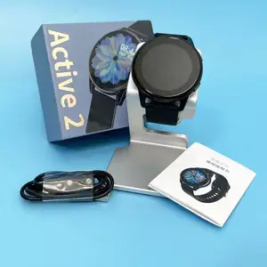 Orijinal Logo T25 Smartwatch Galaxy saat aktif 2 tam dokunmatik ekran T2 Pro akıllı saat