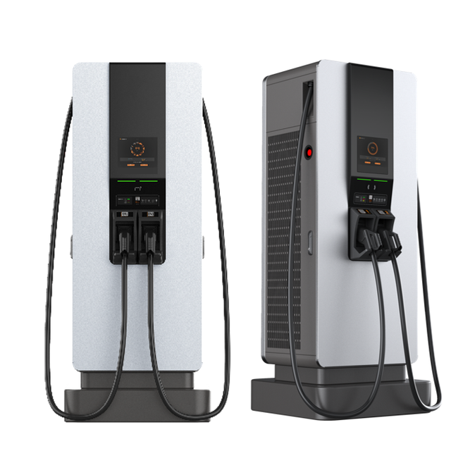 TUV CE Approval 120KW 200A 550V  EV DC Fast Charger with 3 Connector CCS CHAdeMO Type2