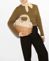 Sac fourre-tout décontracté grande capacité pour femme, style coréen, vintage, japonais, français, nouvelle collection, tendance été, vente en gros