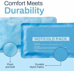 Compresas de Gel Reutilizables para Terapia de Frío y Calor - 4 Compresas de Gel Grandes - Solución de Tratamiento de Frío y Calor para Lesiones 10 x 5 Pulgadas - Product Image 6