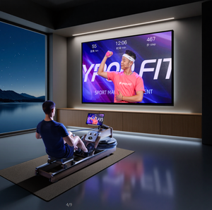 Fabricante líder de YPOO, máquina de <span class=keywords><strong>remo</strong></span>, máquina de fila sentada de fábrica, volante de inercia de 1,7 kg, máquina de <span class=keywords><strong>remo</strong></span> de gimnasio con aplicación gratuita Ypoofit - Product Image 5