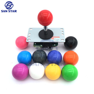 Bola superior de repuesto para Joystick, bola superior de <span class=keywords><strong>35</strong></span> mm de diámetro, mango redondo, arcade, bat Top - Product Image 4