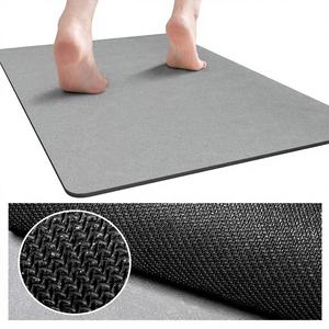 Tapis de bain en PVC diatomé ultra-absorbant et antidérapant, séchage rapide, couleur personnalisable, pour maison et cuisine – Vente chaude - Product Image 1