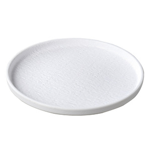 Steak <b>Plate</b> Round Melamine Solid Color Commercial Restaurant Serving Dish Party Use - Product Image 4