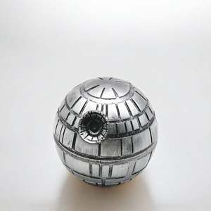 Novelty Round Ball Zinc Alloy <b>Herb</b> <b>Grinder</b> 53mm 3 Layers Manual Stainless Steel Tobacco <b>Herb</b> <b>Grinder</b> - Product Image 2