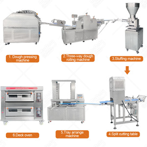 Línea de Producción de Panecillos de Canela MY, Máquina para Hacer Panecillos para Hot Dogs y Hamburguesas para Pequeñas Empresas - Product Image 2