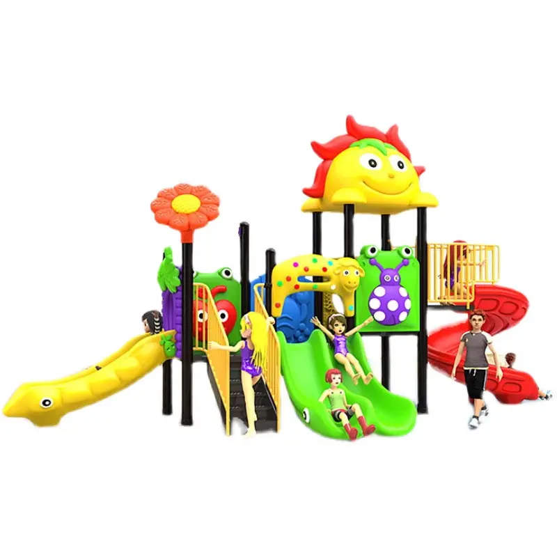 2024 Wholesale Price Attractive Kids Outdoor Playground Children Tube Slide Amusement Park Games For Kids