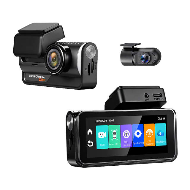 4G LTE Car DVR 3.7 Inch hd Car Black Box Touch Screen with ADAS Car Cameras Vehicle for Taxi 4K Front and Rear Dash Cam