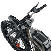 Moto tout-terrain électrique haute performance sans balais, nouvelle R19, puissance de pointe 9000W, vitesse maximale 96 km/h