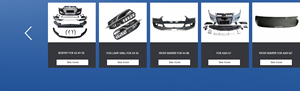 Parachoques delantero de alta configuración de sistema de carrocería de fabricación OEM para Volkswagen <span class=keywords><strong>Golf</strong></span> 8 - Product Image 3