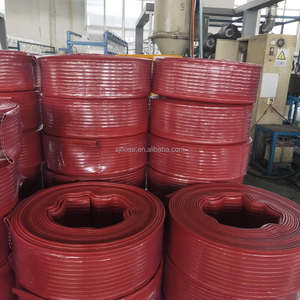 2 <strong>Inch</strong> 50mm X 100 Meters Ribbed Brown Lay Flat Mining <strong>Hose</strong>, 10 Bar High Pressure, for Mining, Dewatering and Water Transfer - Product Image 6