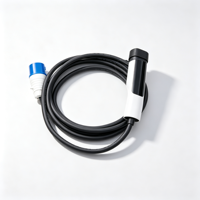 Chargeur EV portable de niveau 2, 3,5 kW, 16 A, type 2, pour voiture électrique, courant réglable, câble de charge intelligent, contrôle par application, fournisseur