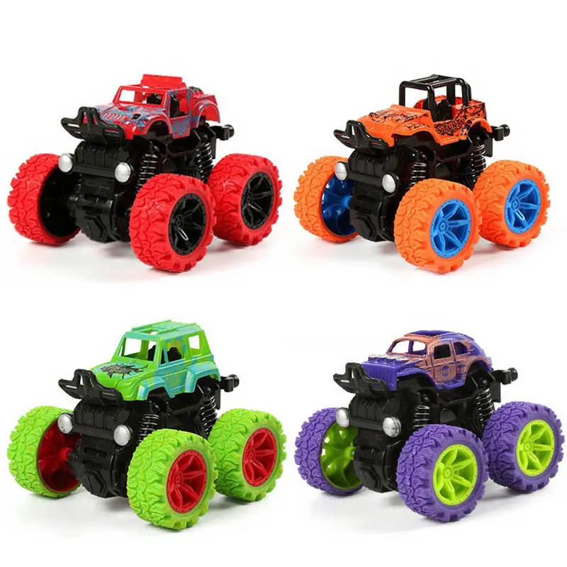 Commercio all'ingrosso Mini plastica a buon mercato 360 gira monster truck Friction Toy Vehicle