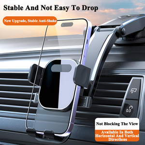 Soporte de Teléfono Móvil para Auto con Fuerte Succión, Rotación de 360 Grados, Soporte de Navegación para el Tablero del Auto - Product Image 2