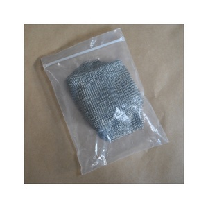 Dụng Cụ Làm Sạch Sắt Thép Không Gỉ Vuông <span class=keywords><strong>5X5</strong></span> Inch/Lưới Vòng Kim Loại - Product Image 3