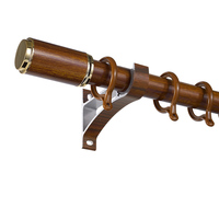 Tringles et rails à rideaux en aluminium, ensemble réglable, tuyau décoratif extensible, double tringle à rideaux pour hôtel, support