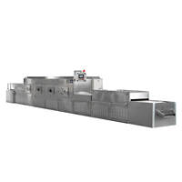 Four de séchage à micro-ondes de tunnel de haute qualité 10KW 50KW 100KW 200KW pour le séchage des pièces en bois, des insecticides, des grains de café