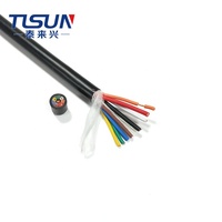 Fil de connexion interne gaine en PVC, 8x14awg, approuvée de sécurité des états-unis 2464