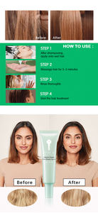 Sérum capillaire à base de plantes pour éliminer les impuretés avant le traitement, essence de prétraitement 20 ml, sérum réparateur élastique pour cheveux - Product Image 4