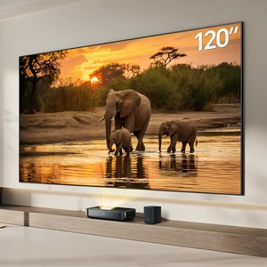 Televisor Láser a Todo Color para Sala de Estar y Cine en Casa, Modelo 120L7Q Ultra, Pantalla de 120 Pulgadas, Marco Eléctrico Opcional, Mueble Inteligente Personalizable - Product Image 1