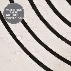 Boho Moderne Salle <span class=keywords><strong>De</strong></span> Bains Décor Minimaliste Abstrait Arche <span class=keywords><strong>Soleil</strong></span> Rideau <span class=keywords><strong>De</strong></span> Douche Lignes Simples Motif Géométrique <span class=keywords><strong>Beige</strong></span> Couleur Polyester - Product Image 5