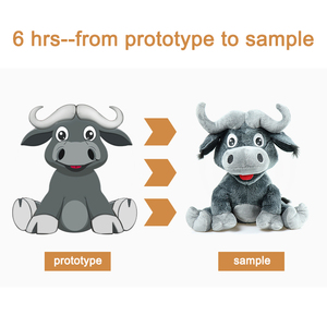 <span class=keywords><strong>Los</strong></span> elefantes con orejas grandes gris elefante de peluche de juguete mini elefante de juguete de felpa - Product Image 6