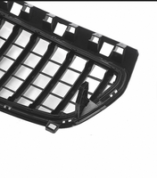 Grilles avant AMG GT de qualité supérieure en argent C63S pour Mercedes Benz Classe A W176 pré-2013-2015