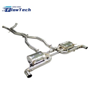 Système d'échappement cat-back à soupapes haute performance pour Mercedes Benz GLE320 GLE400 W166 3.0T en acier inoxydable - Product Image 2
