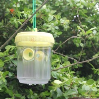 Nouvelle Piège à Guêpes et Mouches à Fruits Suspendu pour Arbres – Attrape-Miel et Répulsif Anti-Nuisibles Sans Outil de Contrôle des Nuisibles à Base de PP, Sans Produit Nocif
