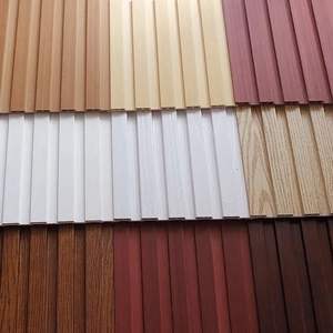 Panneaux muraux acoustiques légers en MDF, design moderne à lattes, imperméables, pour chambres intérieures, hôtels, entrepôts, style minimaliste américain, 90% - Product Image 6