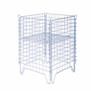 Cage se pliante de palette de grillage en acier galvanisé résistant de haute qualité - Product Image 4