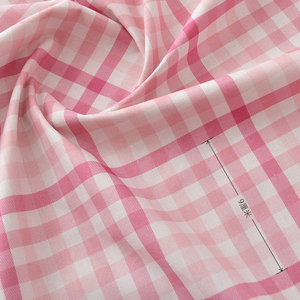 Bán Buôn Màu Hồng Mô Hình Sọc Tất Cả Các Bông 20S Của Nhãn Hiệu DIY In Kỹ Thuật Số Tự Do London Vải Của Phụ Nữ Ăn Mặc Treo Áo Sơ Mi - Product Image 4