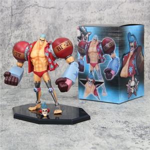 Anime all'ingrosso un pezzo <span class=keywords><strong>action</strong></span> figure Robot FRANKY <span class=keywords><strong>action</strong></span> figure doppia testa sostituibile - Product Image 6