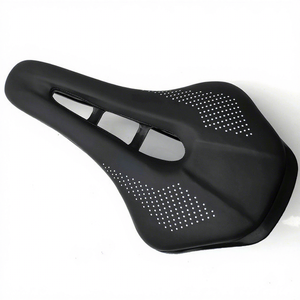 Asiento de Bicicleta Ventilado, Hueco, Transpirable y Perforado, Color Negro, para Bicicleta de Montaña, Cómodo, Unisex, para Adultos, para Todas las Estaciones - Product Image 1