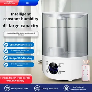 Customized <strong>3L</strong> Ultrasonic Humidifier Large Capacity Electric Aromatherapy Desktop <strong>Sprayer</strong> Exclusive <strong>Water</strong> Shortage Protection - Product Image 2