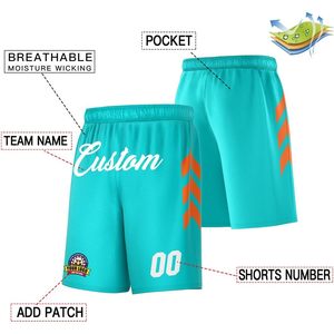 Shorts de basketball personnalisés, impression par sublimation, broderie, séchage rapide, 100% polyester, pour hommes, jeunes, unisexe, adultes, logo d'équipe personnalisé - Product Image 2
